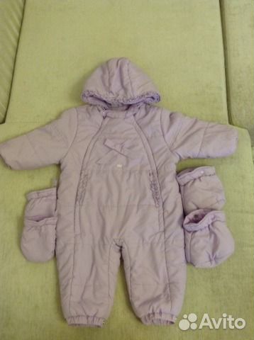 Нарядный демисезонный брендовый комбинезон