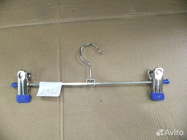 Вешалки металлические с зажимом Вешалки металлические с зажимом