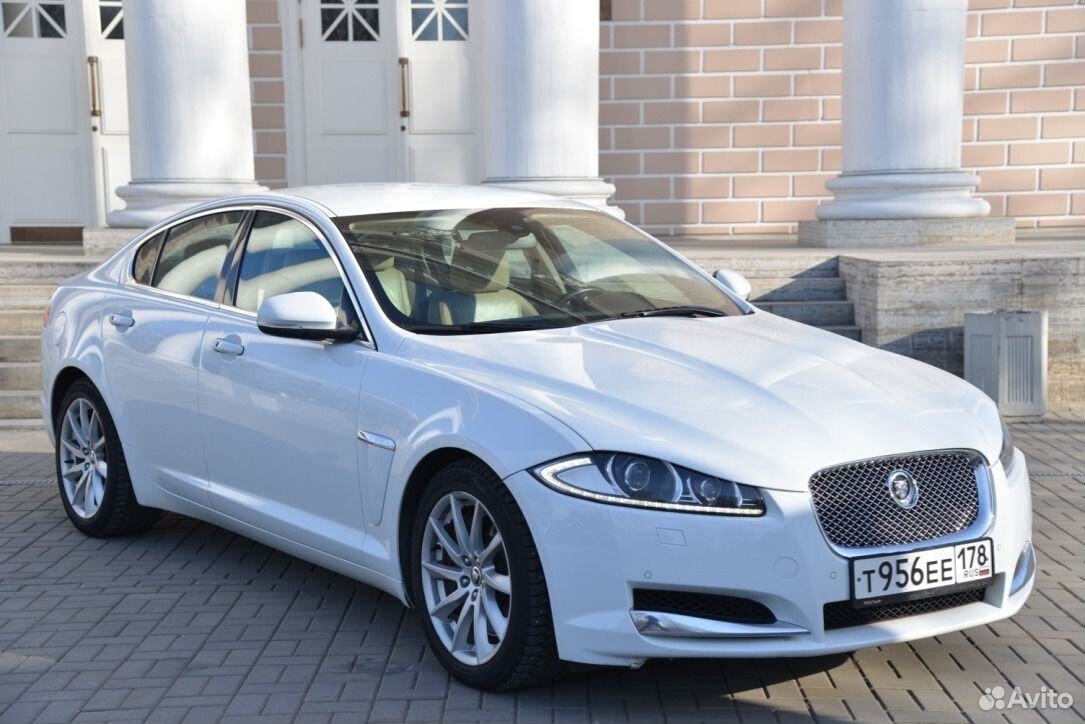 Jaguar XF 2013 Р±РµР»С‹Р№