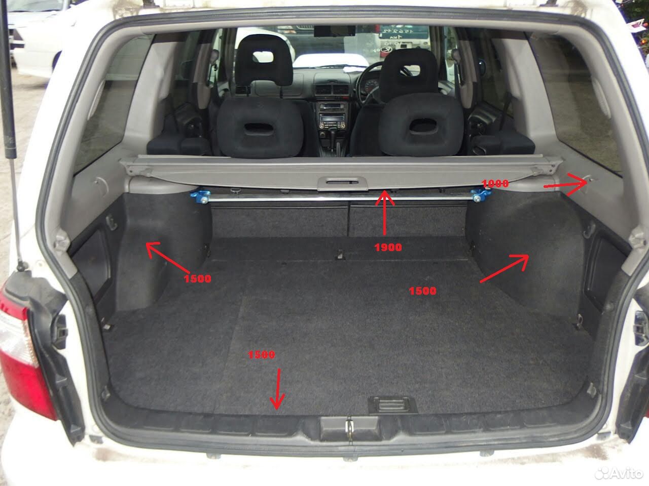 Subaru Forester SF багажник