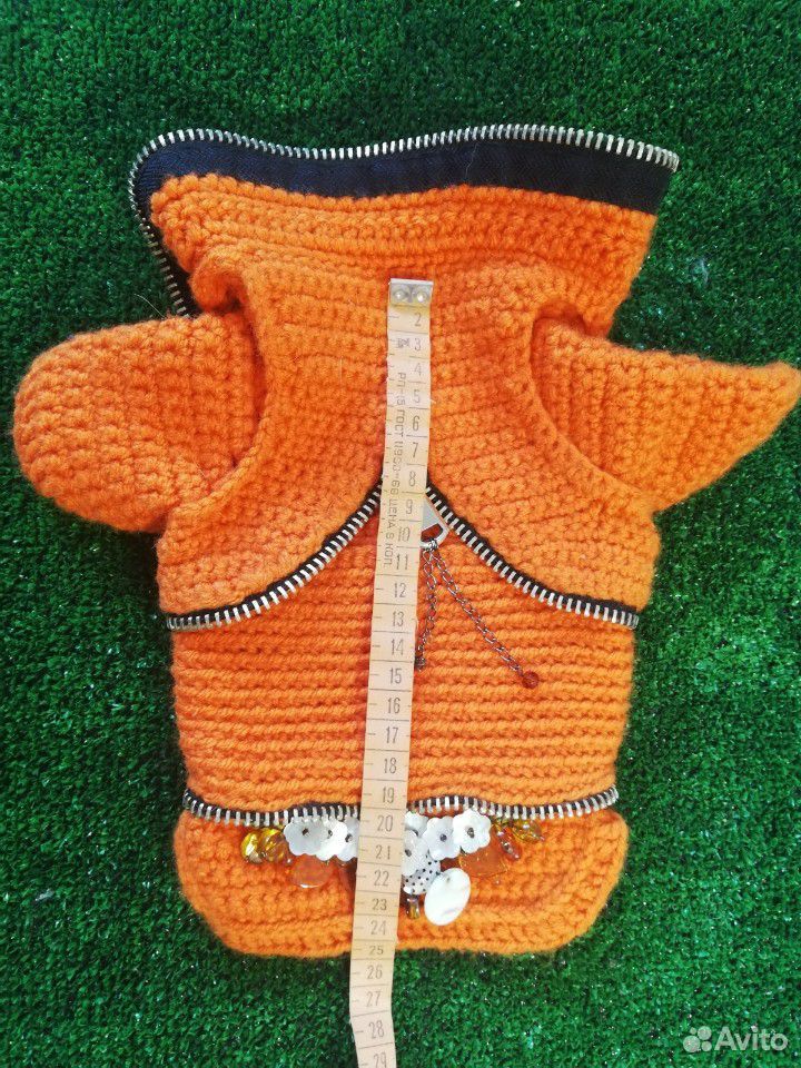 Комбинезон (свитер) для маленьких собак и щенков купить на Зозу.ру - фотография № 5