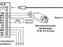 Vizit m428c схема подключения