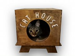 Домик для котика кошечки котят