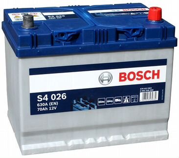 Аккумулятор Bosch Asia S4 026 70 Ач