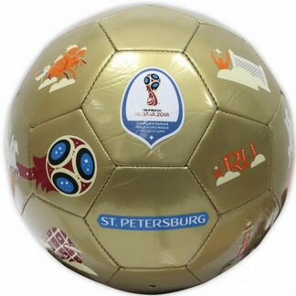 Сувенирный мяч St. Petersburg 2018 fifa World Cup
