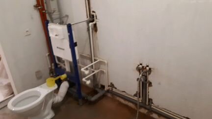 Монтаж систем отопления и водоснабжения, канализац