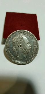 Монета - 1 флорин 1879г