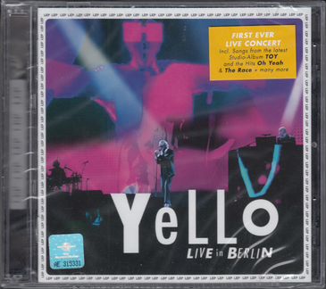 Yello Live In Berlin 2017 (2CD) запечатанный