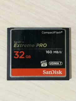 CompactFlash SanDisk Extreme PRO 32Gb 160MB/s