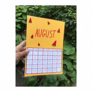 Календарики ручной работы