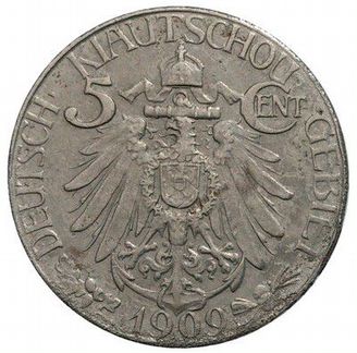 5 центов 1909