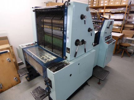 Печатник на машину oliver в типографию