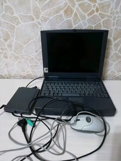 Винтажный ноутбук mitac 5026