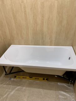 Новая акриловая ванна 150 на 70