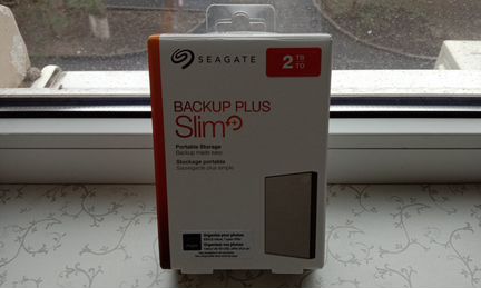 2 тб Внешний жесткий диск Seagate Backup Plus Slim