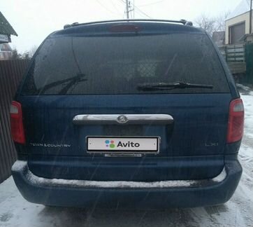 Chrysler Town & Country 3.8 AT, 2002, 246 000 км