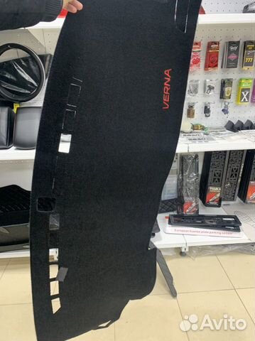 Коврик на панель Солярис 2017 новый