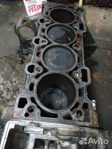 Блок цилиндров Opel Astra H 1.6