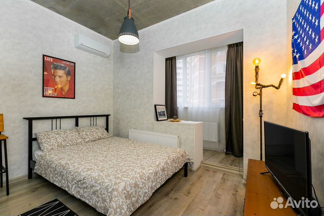 

Квартира-студия, 25 м², 2 кровати