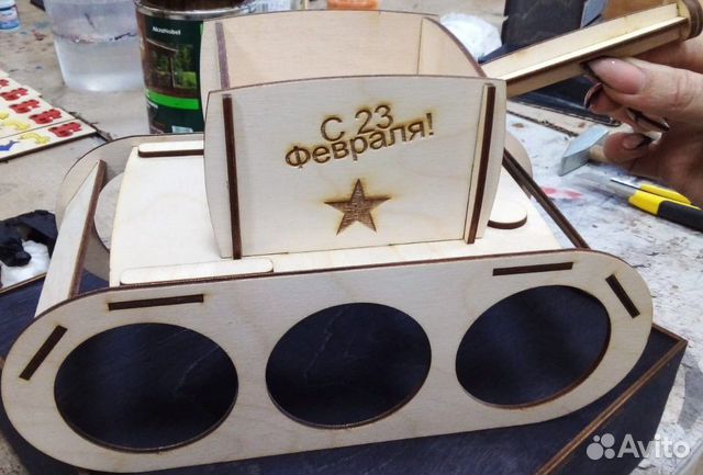Подарочный бокс - Танк Подарок на 23 февраля