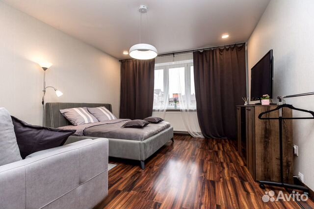 

1-к. квартира, 46 м², 3 кровати