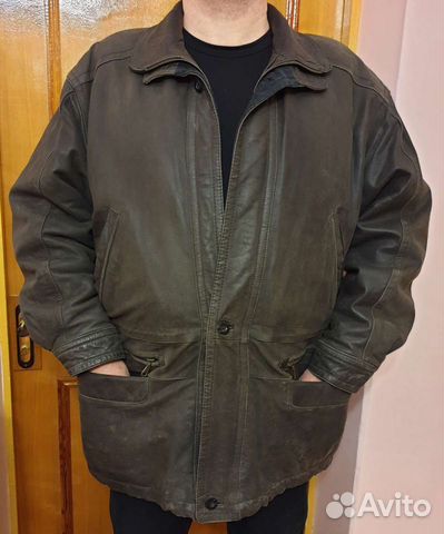 Куртка мужская (натуральная кожа-нубук)