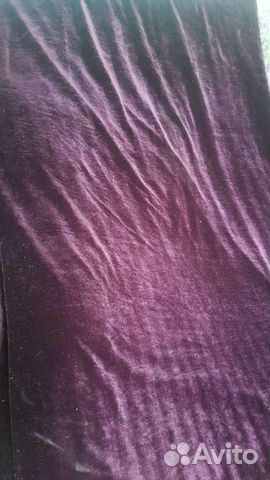 Продам ткань велюр темно вишнёвый 3м 20 см