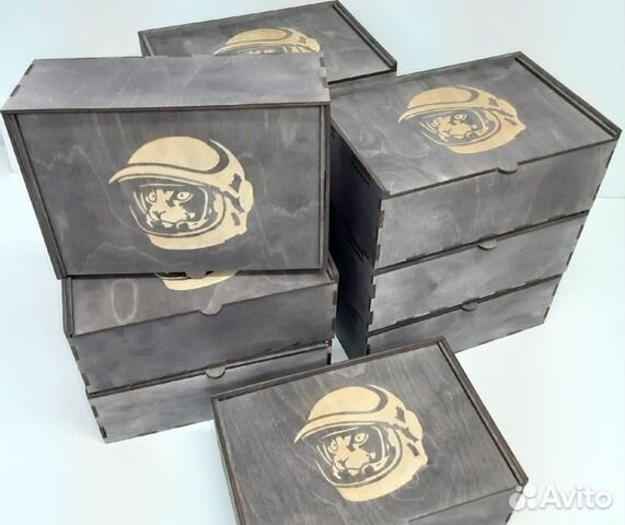 Деревянные коробки, подарочная упаковка из фанеры