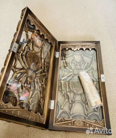 Нарды резные. джин. 60см на 60см