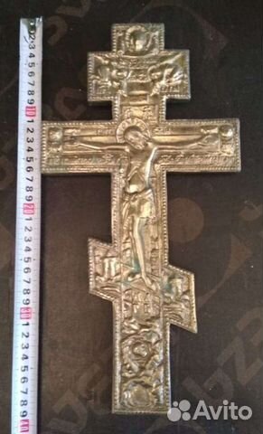 Крест бронзовый