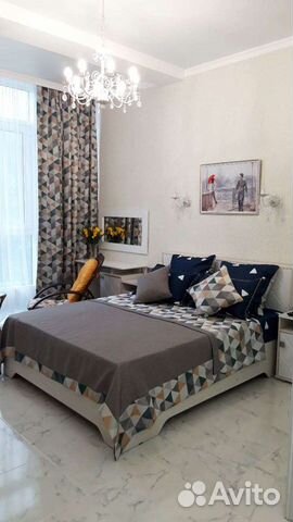 

1-к. квартира, 46 м², 3 кровати