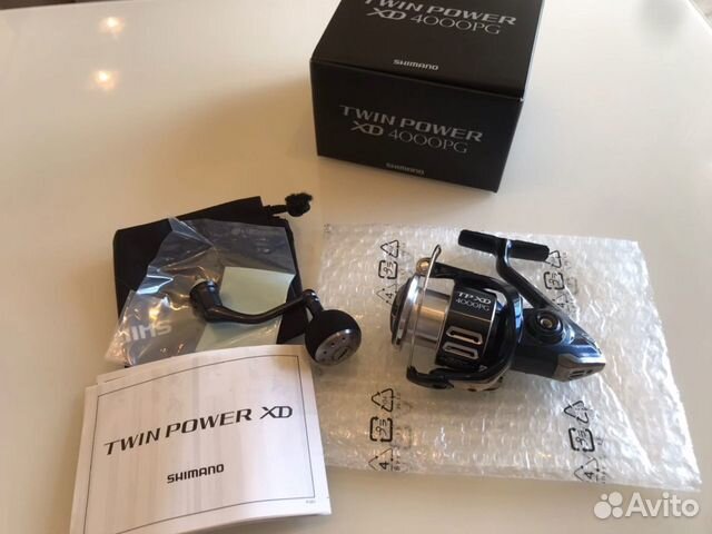 Катушка Shimano 21 twin power XD 4000PG
