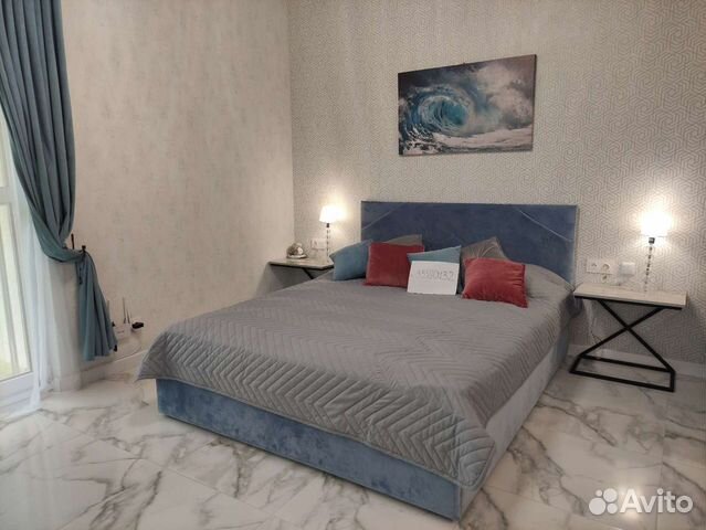 

Квартира-студия, 40 м², 2 кровати