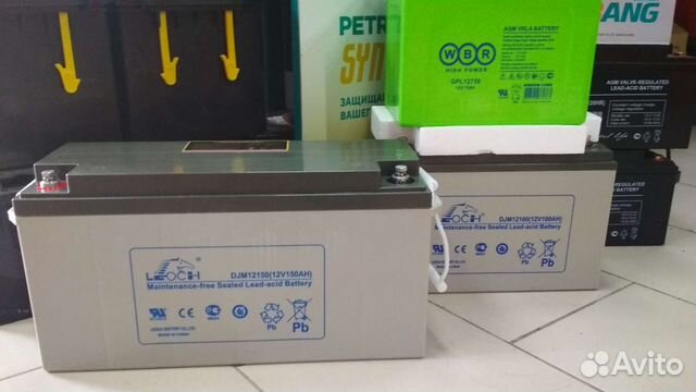 Аккумуляторы (новые) гелевые.агм