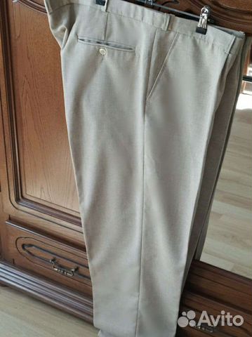 Мужские летние брюки двух цветов,размер56