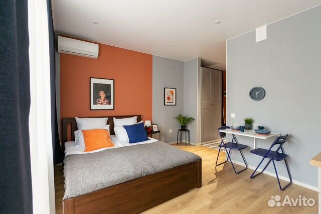 

Квартира-студия, 25 м², 2 кровати