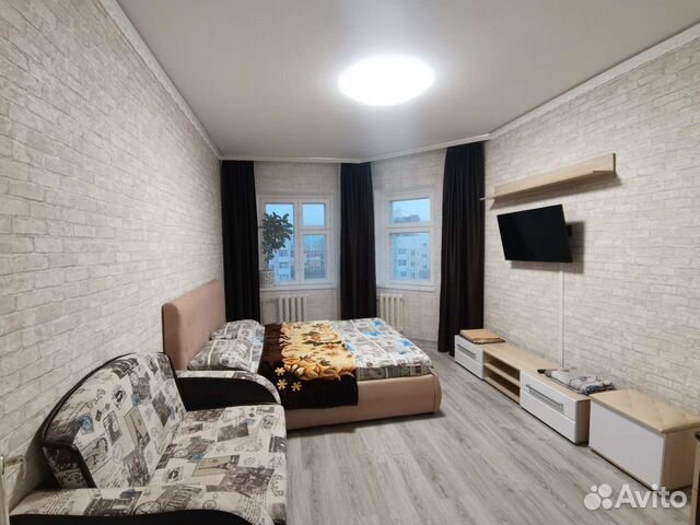 

1-к. квартира, 40 м², 3 кровати