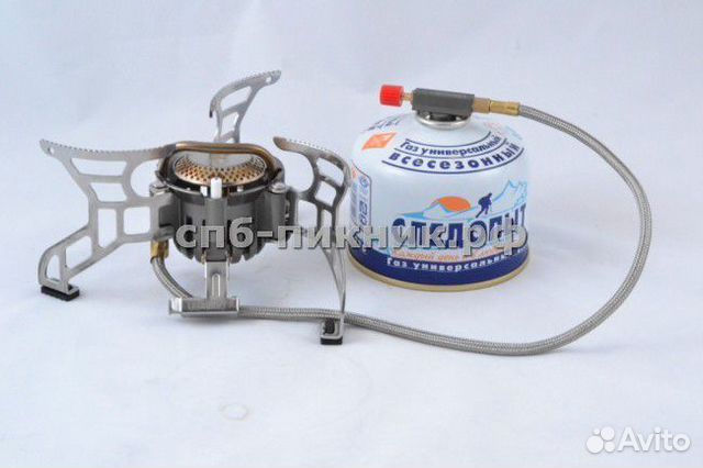 Горелка-плитка портативная Следопыт-Огненная буря