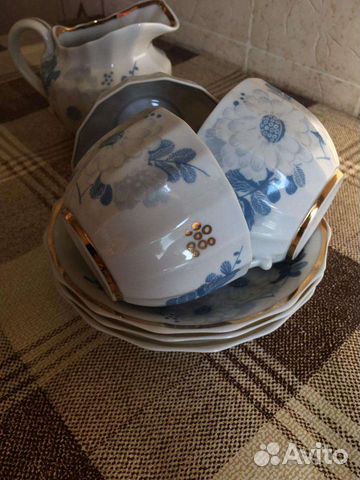 СССР чайный сервиз Вербилки