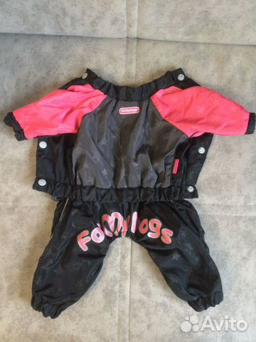 Комбинезон для щенков мелкой породы