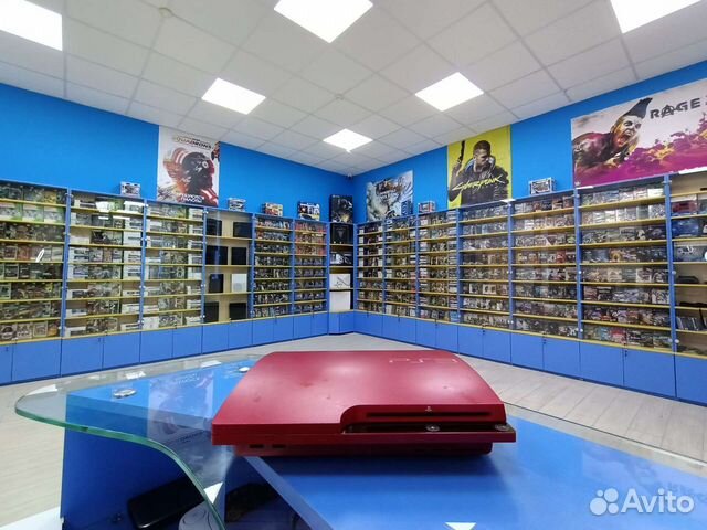 Игровая приставка ps3 red 320gb