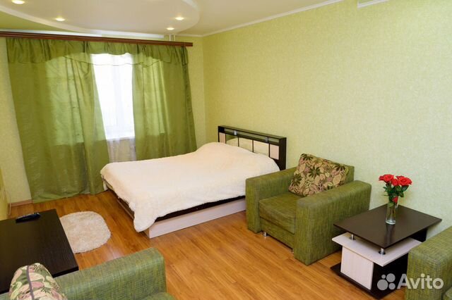 

1-к. квартира, 55 м², 2 кровати