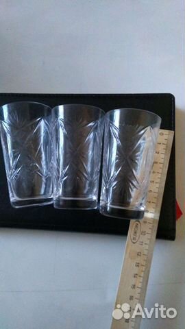 Стопка большая хрусталь 12шт