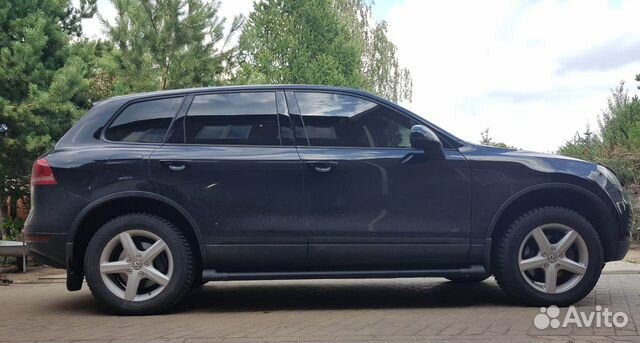 Пороги на Volkswagen Touareg 2010+