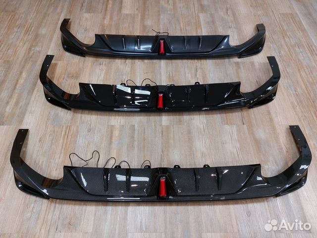 Диффузор заднего бампера Toyota Camry V70 (2018+)