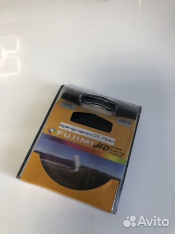 Светофильтр поляризационный 49mm fujimi hd