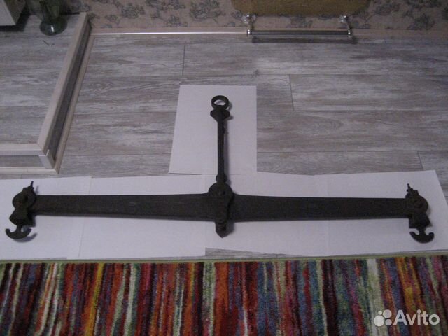 Массивные плечевые весы 19 нач 20века