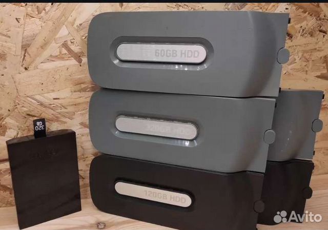 Жесткие диски и корпуса HDD Xbox 360