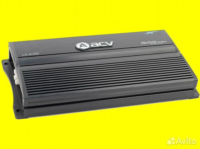 Усилитель ACV LX-4.100 Гарантия 6 месяцев