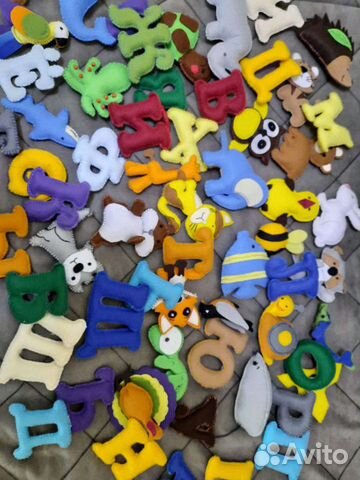 Алфавит из фетра